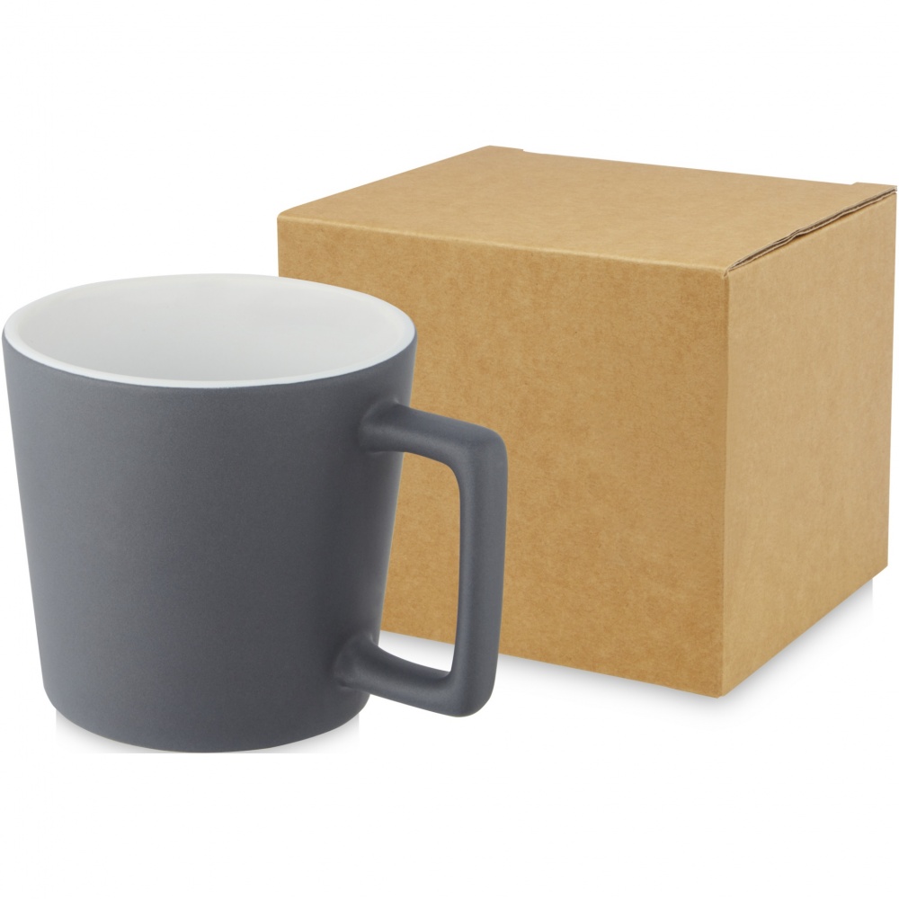 Logo trade corporate gift photo of: Cali 370 ml ceramic mug with matt finish