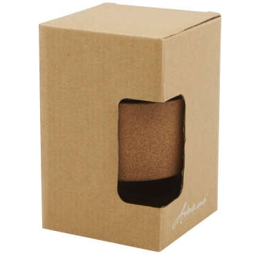 Logo trade promotional giveaways picture of: Lidan 360 ml borosilicate glass tumbler with silicone lid