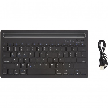 Logo trade promotional merchandise picture of: Hybrid multi-device keyboard with stand