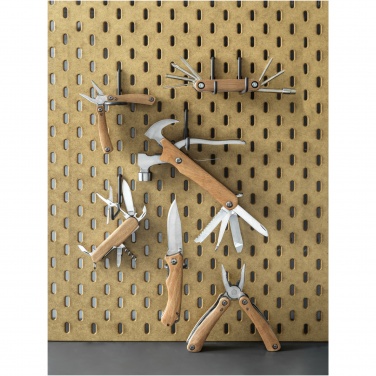 Logotrade promotional item image of: Anderson 12-function medium wooden multi-tool