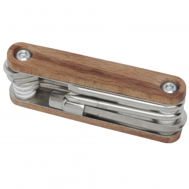 Logotrade business gifts photo of: Fixie 8-function wooden bicycle multi-tool