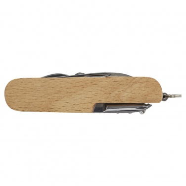 Logo trade business gifts image of: Richard 7-function wooden pocket knife