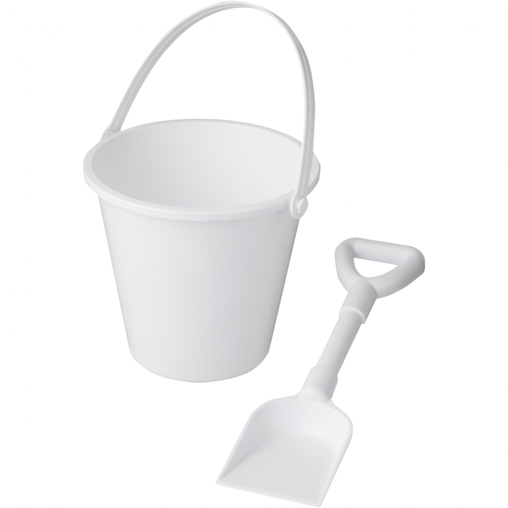 Logo trade business gifts image of: Tides recycled beach bucket and spade