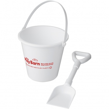 Logotrade promotional gift image of: Tides recycled beach bucket and spade