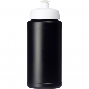 Logo trade promotional merchandise image of: Baseline 500 ml recycled sport bottle