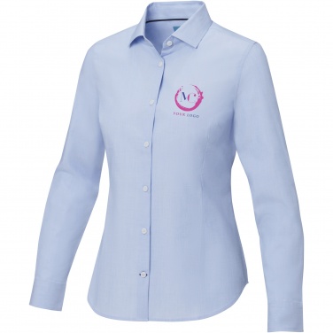 Logotrade promotional giveaway picture of: Cuprite long sleeve women's organic shirt