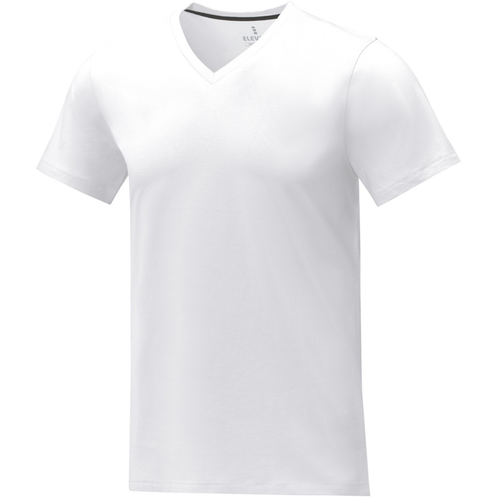 Logotrade promotional giveaway image of: Somoto short sleeve men's V-neck t-shirt 