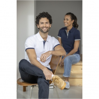 Logo trade promotional gifts image of: Morgan short sleeve women's duotone polo