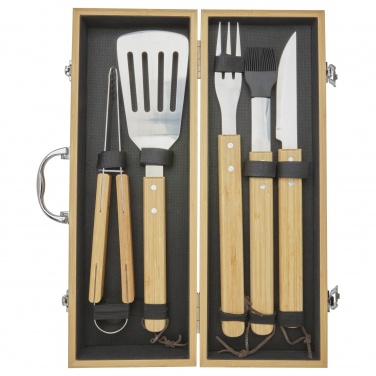 Logo trade promotional items picture of: Churras 5-piece BBQ set