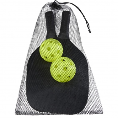 Logo trade promotional giveaways image of: Enrique paddle set in mesh pouch
