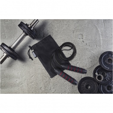Logo trade promotional items picture of: Austin soft skipping rope in recycled PET pouch