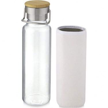 Logo trade promotional item photo of: Thor 660 ml glass bottle with neoprene sleeve