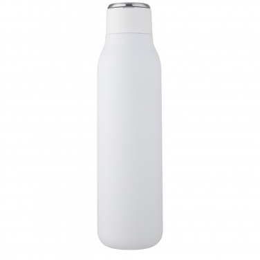 Logo trade promotional gifts picture of: Marka 600 ml copper vacuum insulated bottle with metal loop