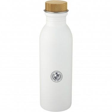 Logo trade corporate gift photo of: Kalix 650 ml stainless steel water bottle