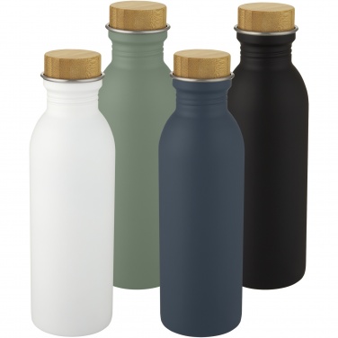 Logo trade advertising products picture of: Kalix 650 ml stainless steel water bottle