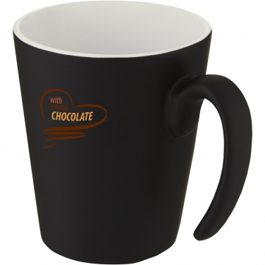 Logotrade promotional item image of: Oli 360 ml ceramic mug with handle