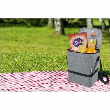 Logotrade advertising products photo of: Tundra 9-can GRS RPET lunch cooler bag 9L