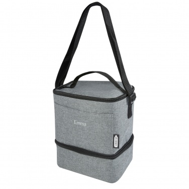 Logo trade promotional merchandise photo of: Tundra 9-can GRS RPET lunch cooler bag 9L