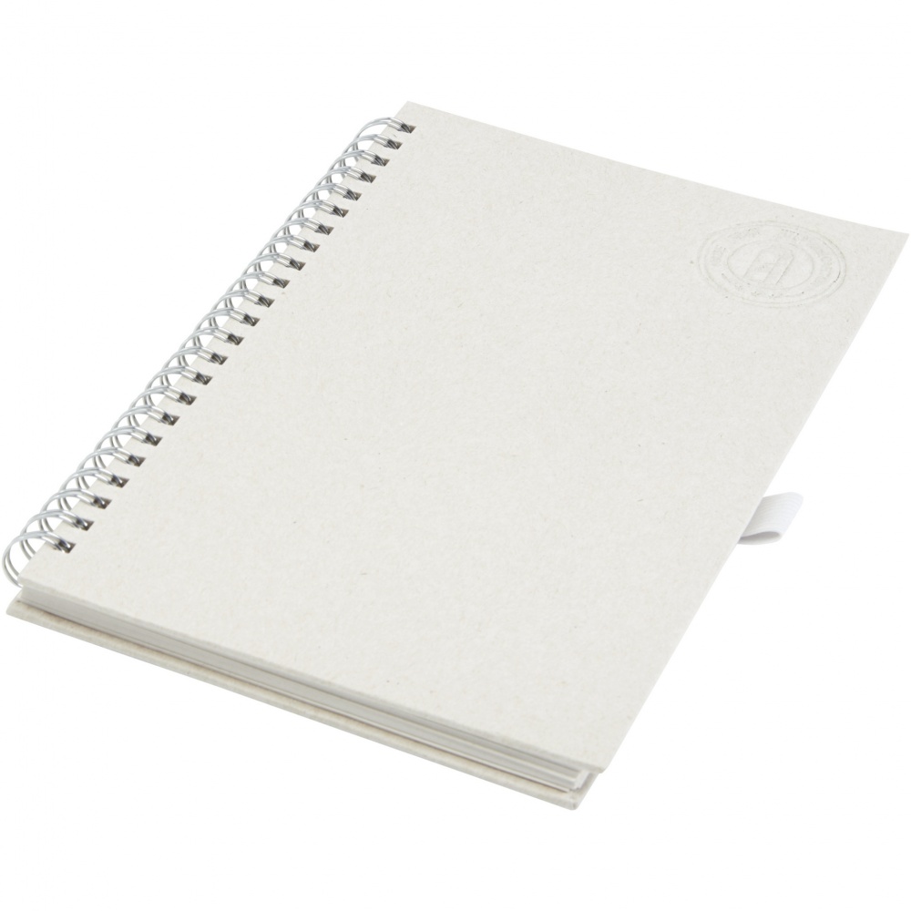 Logo trade promotional products picture of: Dairy Dream A5 size reference recycled milk cartons spiral notebook