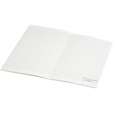 Logo trade promotional gifts picture of: Dairy Dream A5 size reference recycled milk cartons cahier notebook