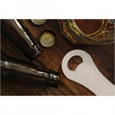 Logo trade promotional merchandise photo of: Schyn wheat straw bottle opener