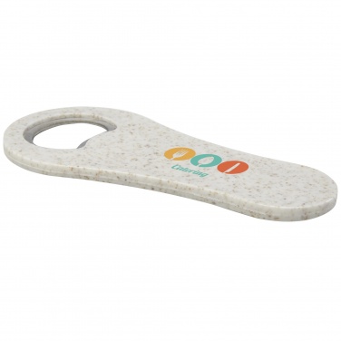 Logo trade corporate gift photo of: Schyn wheat straw bottle opener