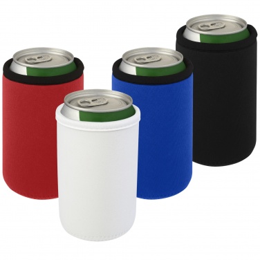 Logo trade business gift photo of: Vrie recycled neoprene can sleeve holder