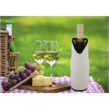Logo trade promotional items picture of: Noun recycled neoprene wine sleeve holder