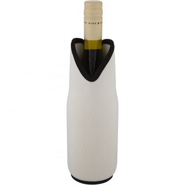 Logo trade promotional giveaway photo of: Noun recycled neoprene wine sleeve holder