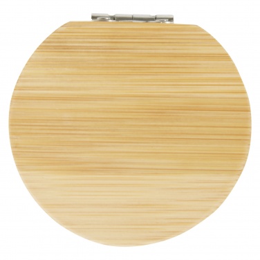 Logotrade business gift image of: Afrodit bamboo pocket mirror