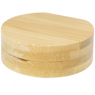 Logo trade promotional products picture of: Afrodit bamboo pocket mirror