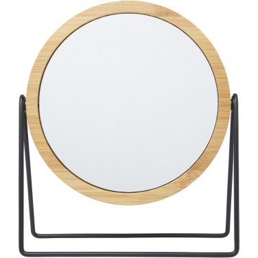 Logotrade promotional item picture of: Hyrra bamboo standing mirror