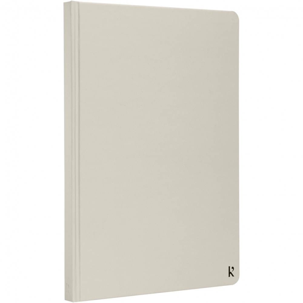 Logo trade promotional item photo of: Karst® A5 stone paper hardcover notebook - lined