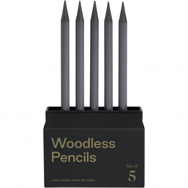 Logotrade advertising product image of: Karst® 5-pack 2B woodless graphite pencils