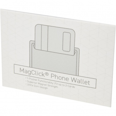 Logo trade promotional giveaways image of: Magclick phone wallet