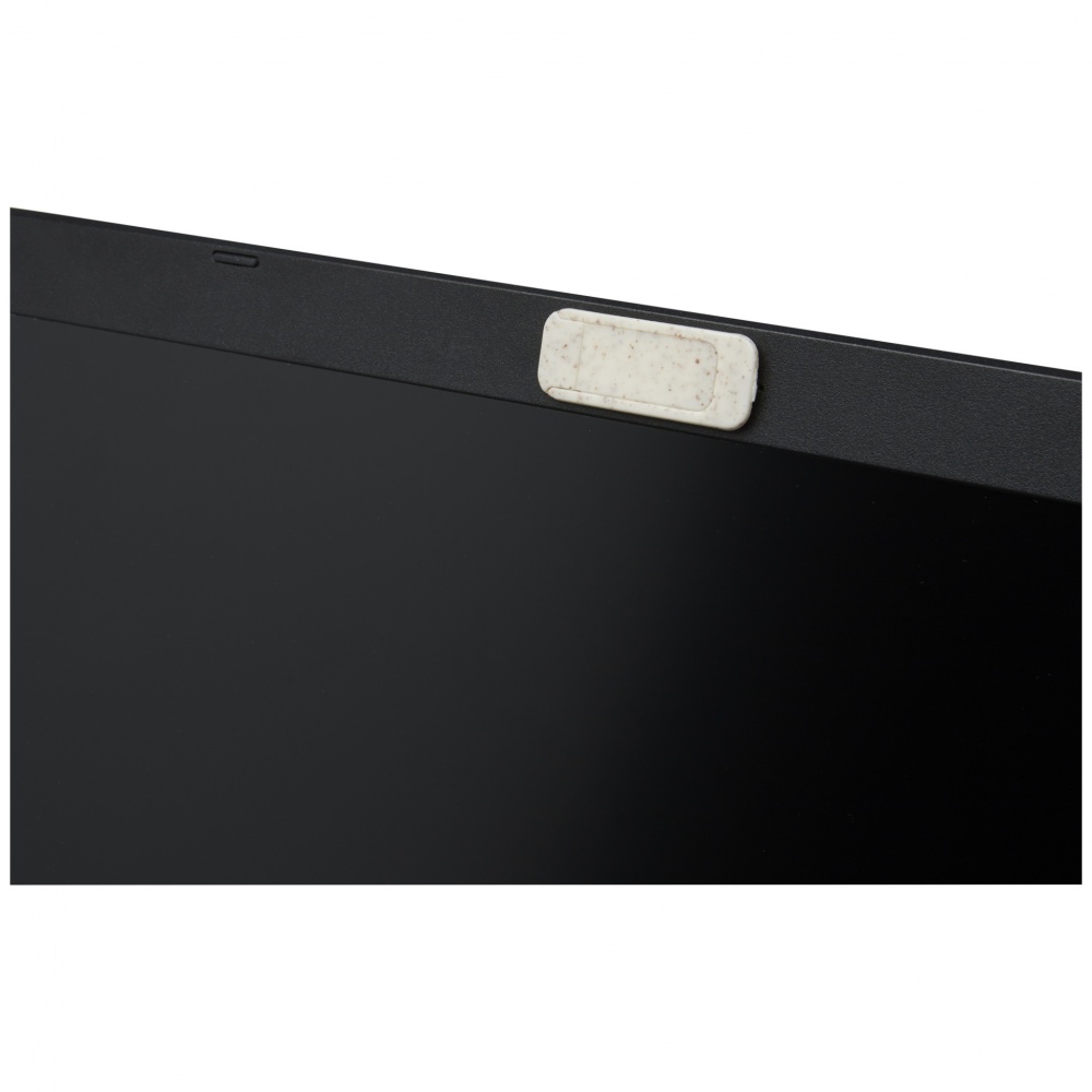 Logo trade promotional giveaways picture of: Kushi wheat straw webcam blocker