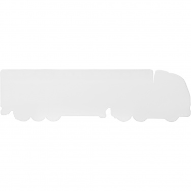 Logotrade promotional gift picture of: Tait 15 cm lorry-shaped recycled plastic ruler