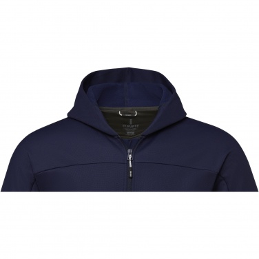 Logo trade corporate gifts image of: Nubia men's performance full zip knit jacket