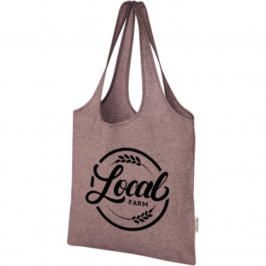 Logotrade promotional gift picture of: Pheebs 150 g/m² recycled cotton trendy tote bag 7L