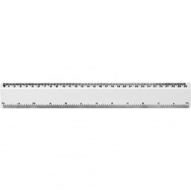 Logo trade promotional gifts image of: Refari 30 cm recycled plastic ruler