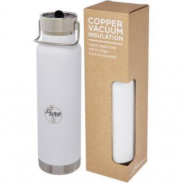 Logo trade promotional merchandise image of: Thor 750 ml copper vacuum insulated sport bottle