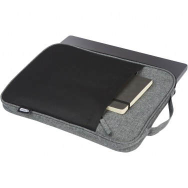 Logo trade promotional merchandise photo of: Reclaim 14" GRS recycled two-tone laptop sleeve 2.5L