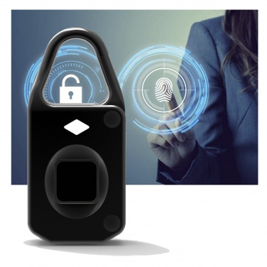 Logotrade promotional gift picture of: SCX.design T10 fingerprint padlock