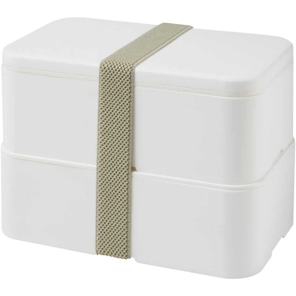 Logotrade promotional item image of: MIYO double layer lunch box
