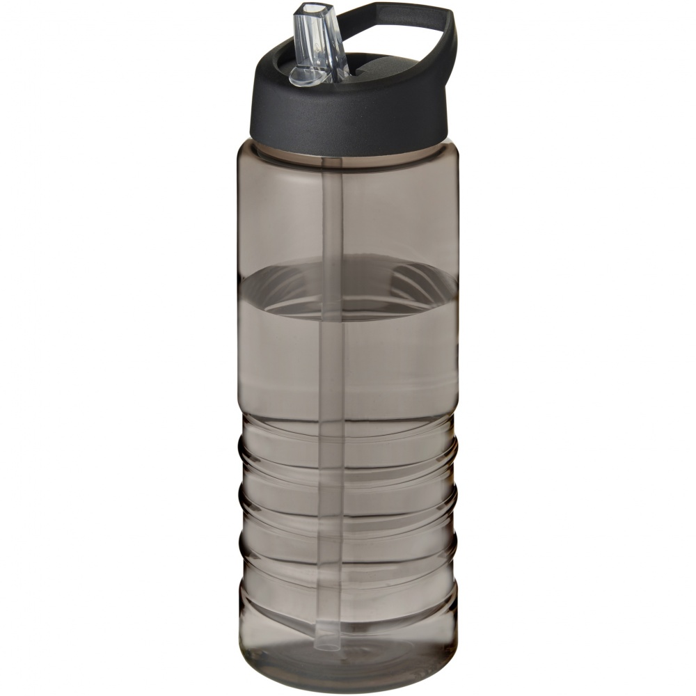 Logo trade promotional products image of: H2O Active® Eco Treble 750 ml spout lid sport bottle 