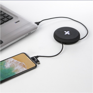 Logo trade advertising product photo of: SCX.design C18 3-in-1 travel light-up cable
