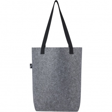 Logo trade promotional product photo of: Felta GRS recycled felt tote bag with wide bottom 12L