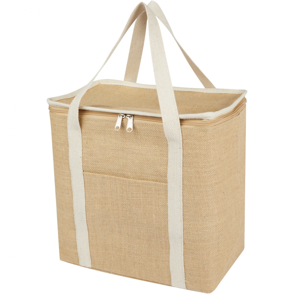 Logotrade promotional merchandise image of: Juta 300 g/m² jute cooler bag 19L
