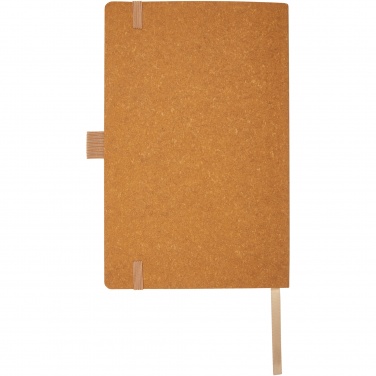Logotrade promotional merchandise image of: Kilau recycled leather notebook 