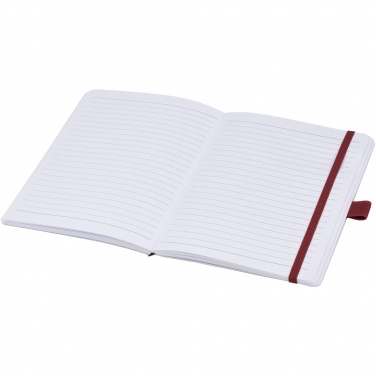 Logo trade promotional item photo of: Berk recycled paper notebook